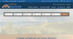 Desktop Screenshot of coppervacations.com